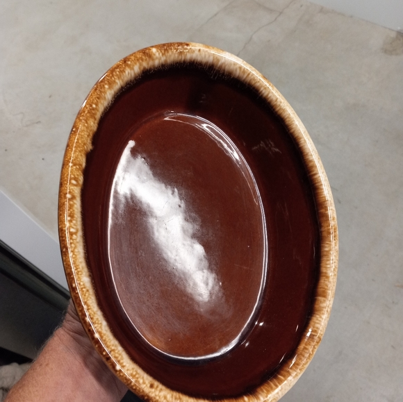 USA Hull brown ovenproof serving dish Oval - Picture 8 of 11